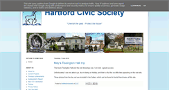 Desktop Screenshot of hartfordcivicsociety.org.uk